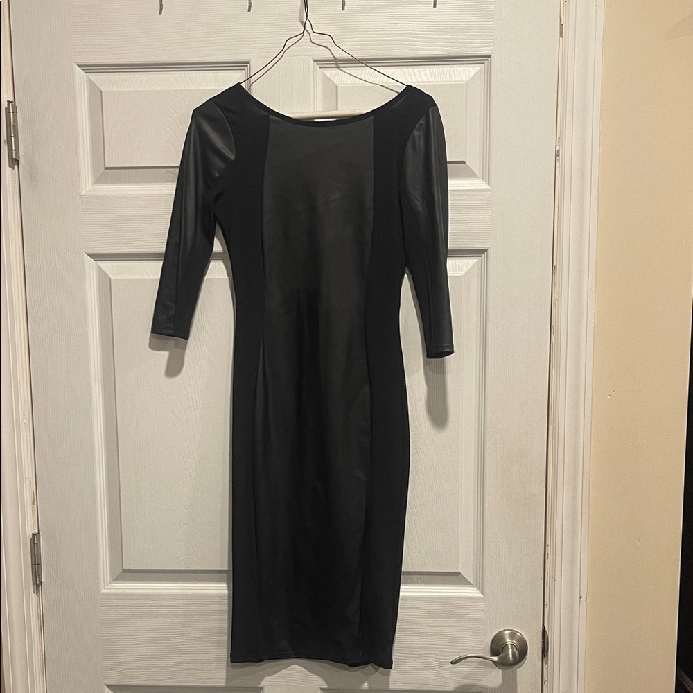 Sophisticated Black Long Sleeve Dress